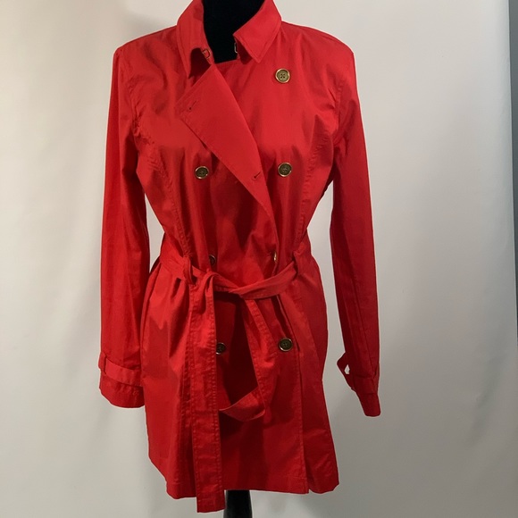 Michael Kors Jackets & Blazers - 🎉SALE🎉Michael Kors red belted lightweight jacket
